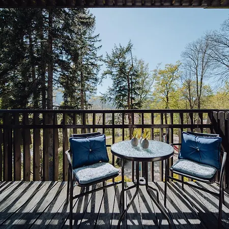 Panorama Gor - Centrum Miasta, Z Widokiem Na Szrenice * Szklarska Poręba