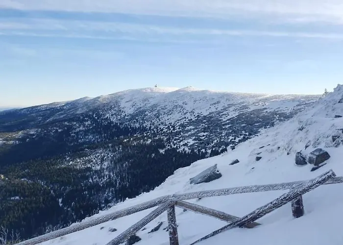 公寓 Panorama Gor - Centrum Miasta, Z Widokiem Na Szrenice 斯克拉斯卡波伦巴