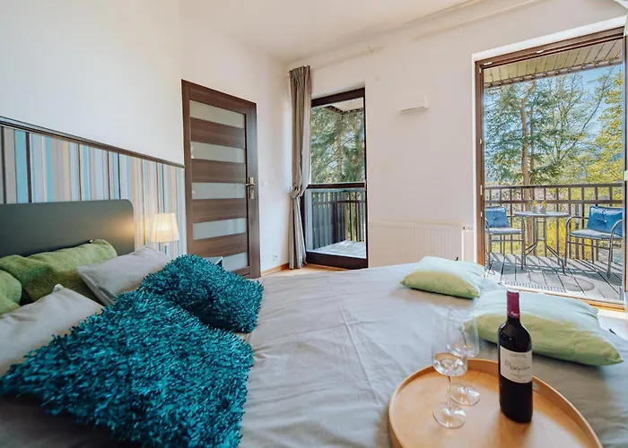 Panorama Gor - Centrum Miasta, Z Widokiem Na Szrenice 公寓 斯克拉斯卡波伦巴