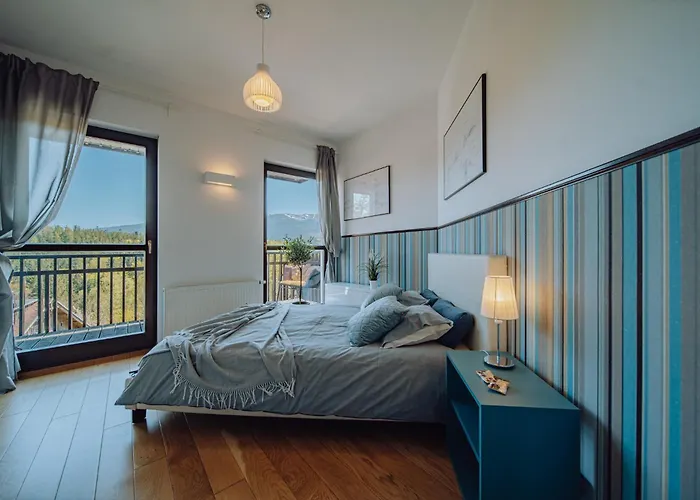 公寓 Panorama Gor - Centrum Miasta, Z Widokiem Na Szrenice 斯克拉斯卡波伦巴