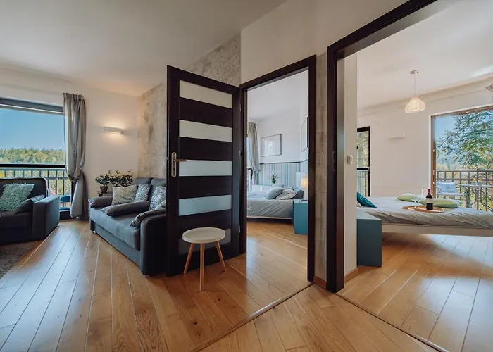 Panorama Gor - Centrum Miasta, Z Widokiem Na Szrenice 公寓